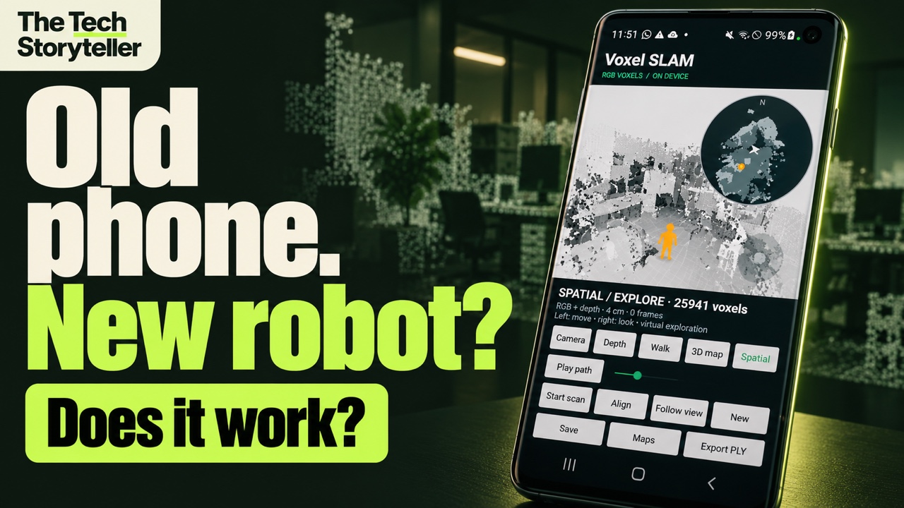 I Gave an Old Samsung Phone a Virtual Robot Body | Episode 2