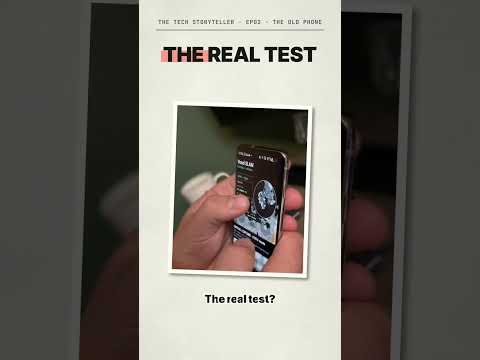 An old phone, a virtual robot